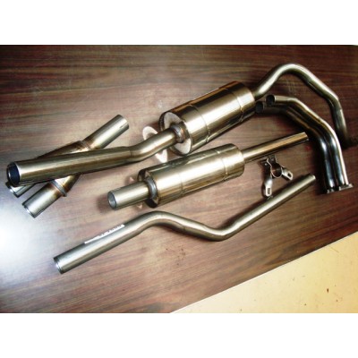 Stainless exhaust system